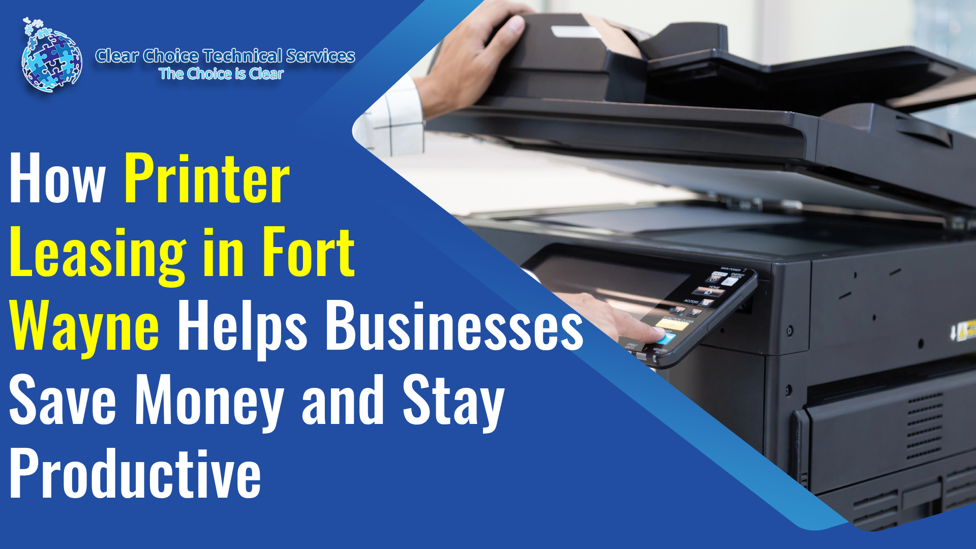 Read more about the article How Printer Leasing in Fort Wayne Helps Businesses Save Money and Stay Productive